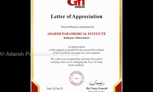 Adarsh Paramedical Institute - Job Training in Hadapsar, Pune