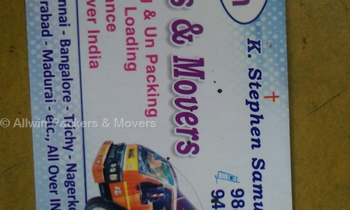 Allwin Packers & Movers - Packers and Movers in Trichy Madras Main Road, Trichy