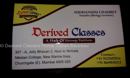 Derived Classes Home Tution Beureau - School Tuitions in Vasai West, Mumbai