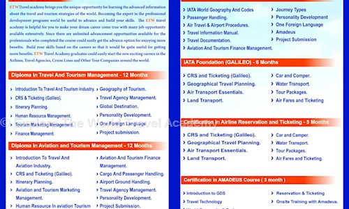 Explore The world Travel Academy - Job Training in Andheri West, Mumbai
