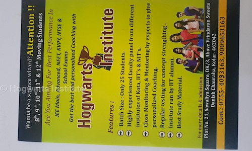 Hogwarts Institute - Home Tuitions in Kolar, Bhopal