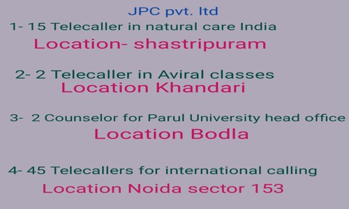 Jpc placement pvt Ltd - Job Training in Avas Vikas Colony, Agra