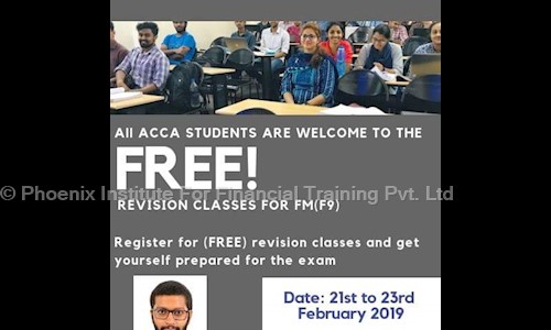 Phoenix Institute For Financial Training Pvt. Ltd. - Finance & Accounting tuitions in Karikkamuri Cross Road, Cochin