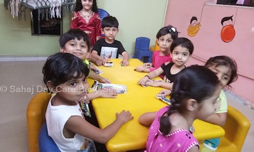 Sahaj Day Care Baby Sitter - Playschools in Adajan, Surat