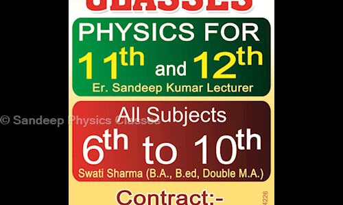 Sandeep Physics Classes - School Tuitions in Bus Stand Kharar, kharar