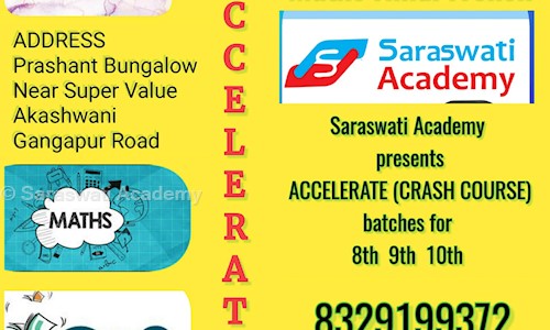Saraswati Academy - School Tuitions in Gangapur, Nashik