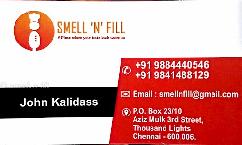 smell n fill - Catering Services in Thousand Lights, Chennai
