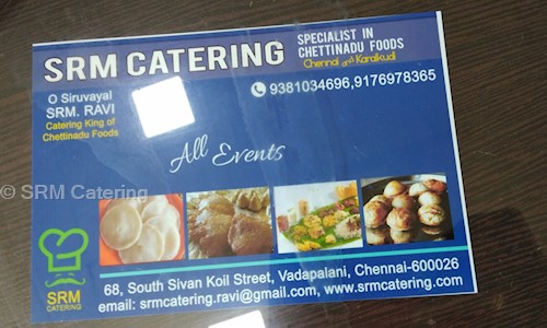 SRM Catering - Catering Services in Vadapalani, Chennai