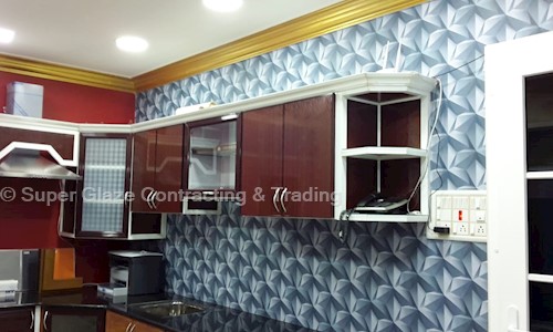 Super Glaze Contracting & Trading - Interior Designers & Decorators in Simmakkal, Madurai