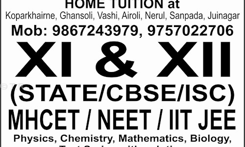 T.R. Mohan Sir's Private Tution - School Tuitions in Kopar Khairane, Mumbai