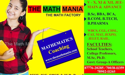 The Math Mania - School Tuitions in Dhakuria, Kolkata