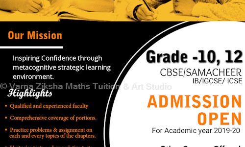Varna Ziksha Maths Tuition And Art Studio - School Tuitions in Peelamedu, Coimbatore