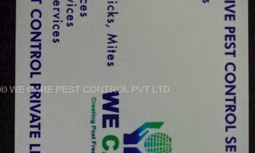 WE CARE PEST CONTROL PVT LTD - Pest Control in Perambur, Chennai