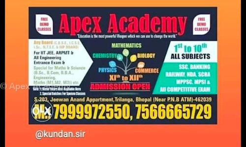 Apex Academy - School Tuitions in Arera Colony, Bhopal