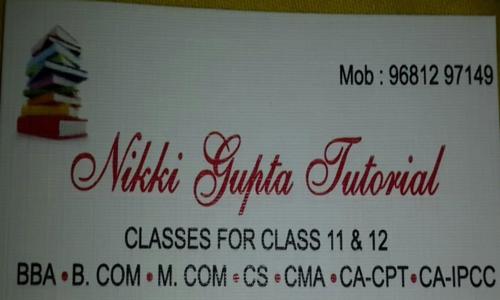 Nikki Gupta Tutorial - School Tuitions in Salt Lake City, Kolkata