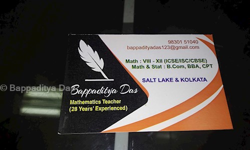 Bappaditya Das - School Tuitions in Barrackpore, Kolkata