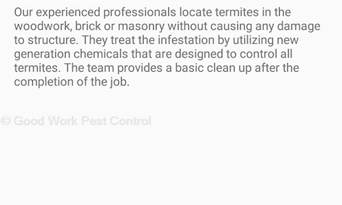Good Work Pest Control - Pest Control in Chintal, Hyderabad