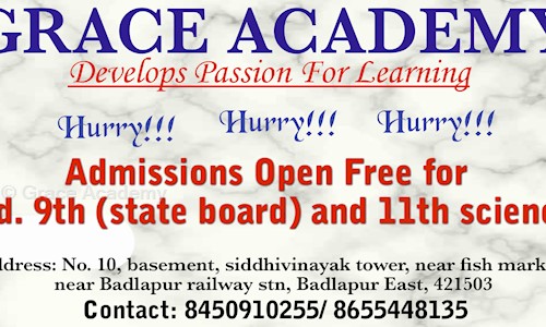 Grace Academy - School Tuitions in Badlapur East, Mumbai