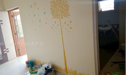 Color Polish & P.O.P Contractor - Interior Designers & Decorators in Ranip, Ahmedabad