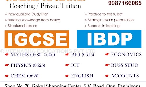 VEENABHA EDUCATIONS PVT LTD - Home Tuitions in Borivali West, Mumbai