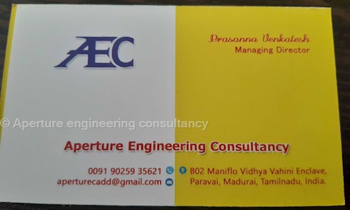 Aperture engineering consultancy - Job Training in Paravai, Madurai