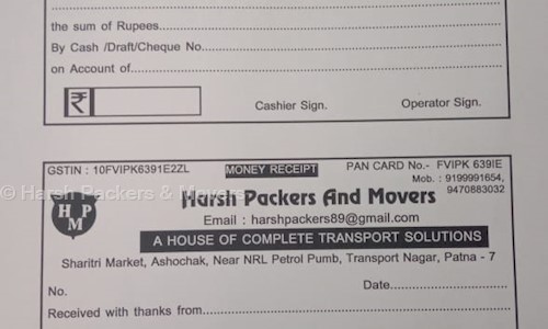 Harsh Packers & Movers - Packers and Movers in Nalanda, Patna
