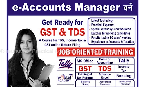 Institute of Practical Accounting & Tax Training - Job Training in Mayur Vihar 2, Delhi