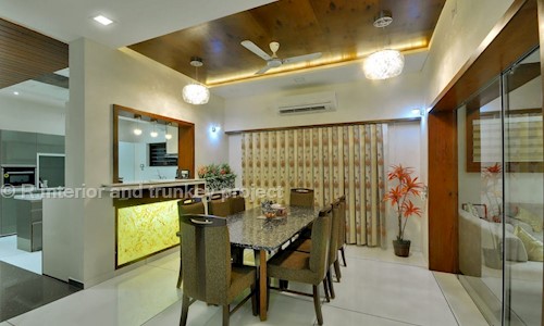 R Interior and trunkey project - Interior Designers & Decorators in Sargaasan, Gandhinagar
