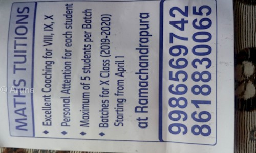 Aruna - School Tuitions in Vidyaranyapura, Bangalore