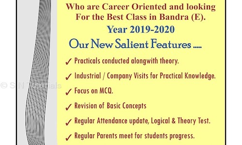 S N Tutorials - School Tuitions in Bandra East, Mumbai