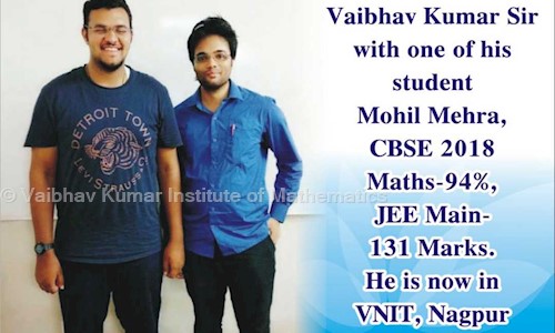 Vaibhav Kumar Institute of Mathematics - School Tuitions in Abhyankar Nagar, Nagpur