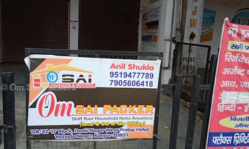 Om Sai Packers - Packers and Movers in Yashoda Nagar, Kanpur
