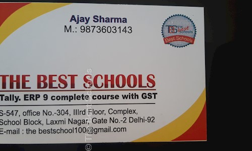 The Best Schools - Finance & Accounting tuitions in Laxmi Nagar, Delhi