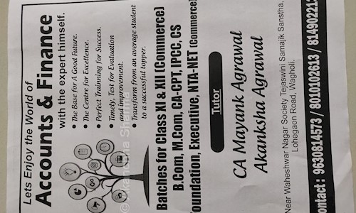 Akanchha Sharma - Finance & Accounting tuitions in Wagholi, Pune