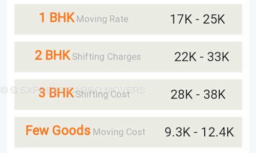 G EXPRESS CARGO MOVERS - Packers and Movers in Sector 110, Gurgaon