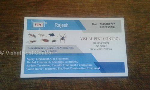 Vishal Pest Control - Pest Control in Mangalore Collectorate, Mangalore