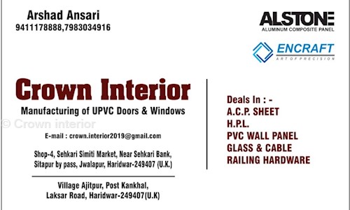 Crown interior - Interior Designers & Decorators in Jwalapur, haridwar