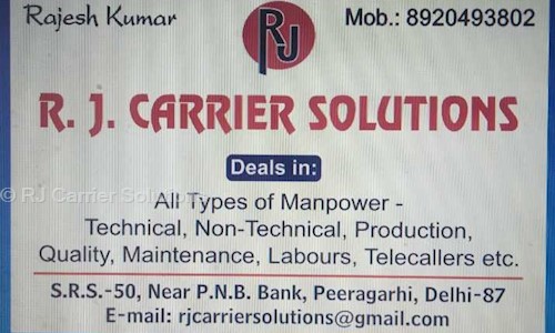 RJ Carrier Solutions - Placement Consultancies in Paschim Vihar, Delhi