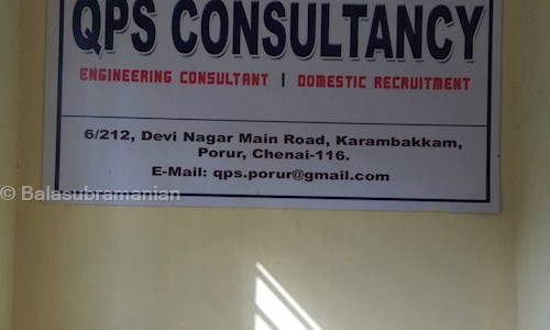 Balasubramanian - Placement Consultancies in Porur, Chennai