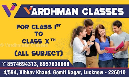 Vardhmaan Classes - School Tuitions in Gomti Nagar, Lucknow
