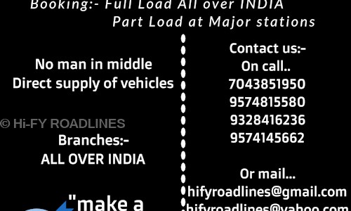 Hi-FY ROADLINES - Packers and Movers in Vapi Industrial Estate, Vapi
