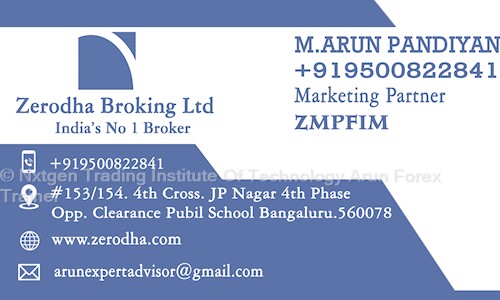 Nxtgen Trading Institute Of Technology Arun Forex Trainer - Job Training in Fairlands, salem