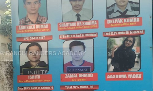 RANCHI RANKERS ACADEMY - School Tuitions in Hinoo, Ranchi