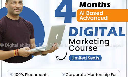 Digital shiksha- Best Digital Marketing Institute in Jaipur - Job Training in Jaipur City S.O., Jaipur