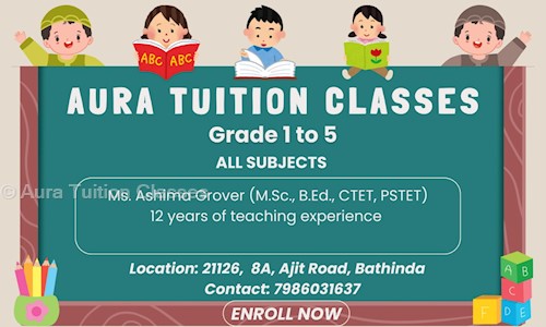 Aura Tuition Classes - School Tuitions in Ajit Road, Bathinda