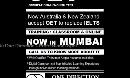 One Direction - Professional Spot - Job Training in Dadar East, Mumbai