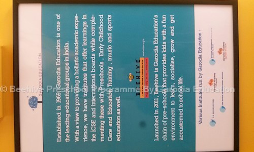 Beehive Preschool Programme By Garodia Education - day-care-centres in Ghatkopar West, Mumbai