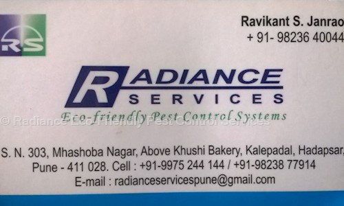 Radiane Services - Pest Control in Hadapsar, Pune