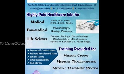 Core2Code - Job Training in T. Nagar, Chennai
