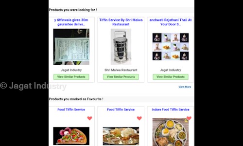 Jagat Industry - Catering Services in Sukhliya, Indore